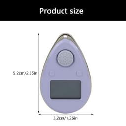 Rechargeable 6 Channel Digital Tally Counter with LCD and Memory