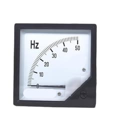1PCS DC Frequency Meter 50Hz 80x80mm