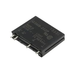 Relay G3MB-202P G3MB 202P DC-AC PCB SSR in 5V 12V 24V DC 240V AC 2A 5Pcs(5V)