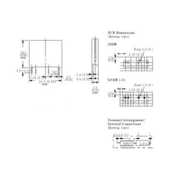 1Pcs 5V 12V 24V DC-AC Solid State Relay Module G3MB-202P G3MB 202P PCB SIP SSR AC 240V 2A Snubber Circuit Resistor Relay Switch(5V)