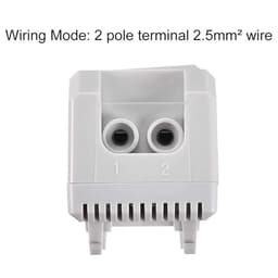 Mechanical Thermostat, KTO011 0-60Celsius Adjustable Compact Normally Close(C) Temperature Controller Switch,Red