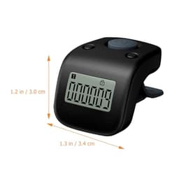 LIOOBO Rechargeable Finger Counter with Ring, Digit Luminous Display