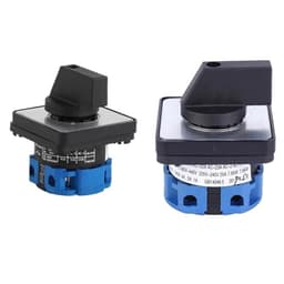 AC 660V 20A 2 Position 4 Terminals Locking Changeover Selector Switch