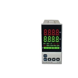 0-10V Input LED Display Intelligent PID Temperature Controller 48x96mm, SSR/Relay/4-20mA/0-10V Output(SSR Output 1Alarm)