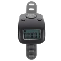 Adjustable Ring Fit Electronic Digital Finger Counter Black