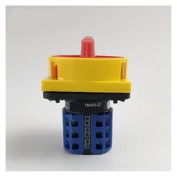 20A Rail Mounted Changeover Rotary LW26GS-20/3 Rotate Power Cut-Off Knob Isolation Master 2 Positions 3 Poles Cam Switch