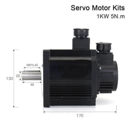 1KW Bus Type Servo Motor Driver Kits 5N.m 220V 7A Value AC Motor Driver