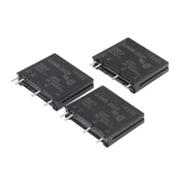 Relay G3MB-202P G3MB 202P DC-AC PCB SSR in 5V 12V 24V DC 240V AC 2A 5Pcs(5V)