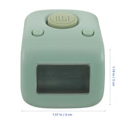 Outanaya Mini Digital Finger Counter Ring with USB Charging 6 Digits