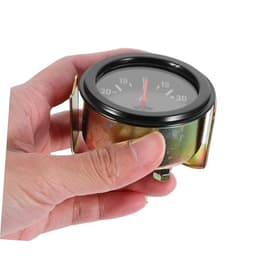 Unomor Universal 12v-24v Car Ammeter Gauge 30a Analog Current Meter Panel, 2pcs Set for Automotive Electrical Circuit Testing and Battery Voltage