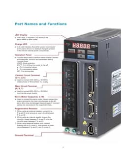 3KW 220V Servo Driver Model ASD-B2-3023-B