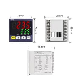 PID Temperature Controller SSR+Relay 4-20mA Output Multi Input