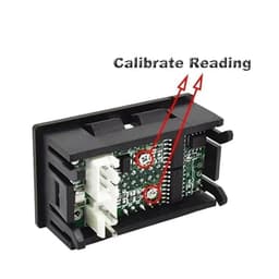 0.56'' Digital Voltmeter Ammeter DC 0-100V AC60-500V 1A 10A 50A 100A Red Blue LED Display Voltage Current Meters(Shunt,0-100A)