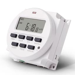 TM618N Power Supply 6V 12V 110V 220V 7 Days Weekly Programmable Digital Electronic Lighting Daily Timer 1Pcs(TM618N-4 12V)