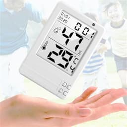 Intelligent Automatic Luminous Backlight Electronic Digital Temperature and Humidity Meter