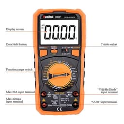 LCR Meter Digital Multimeter Inductance 20H High Precision Capacimeter Frequency Temperature Measuring