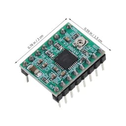 4pcs Stepper Motor Driver Board, 35v Microstepping Control Module