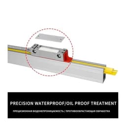 High Precision Linear Scale ABZ 5micron DRO Encoder Optical Grating Ruler(Travel 100mm)