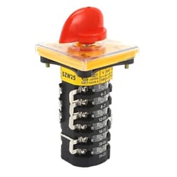 SZW25-64D/6 25A Universal Changeover Cam Switch Forward Reverse Milling