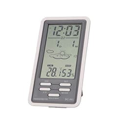 DC801 Large LCD Digital Indoor/Outdoor Temperature Thermometer Hygrometer Humidity Meter Clock