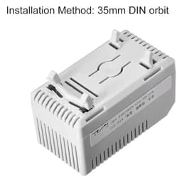 Mechanical Thermostat, KTO011 0-60Celsius Adjustable Compact Normally Close(C) Temperature Controller Switch,Red