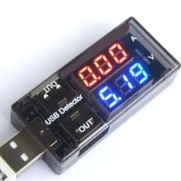 High Precision Dual Port USB Voltage Current Tester Multimeter
