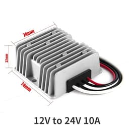 Converter dc dc12 Volts to 24 Volts 19V 20A-1A Boost Step-up Power Supply Voltage Regulator for Car Laptop Charger(12V to 24V 10A)
