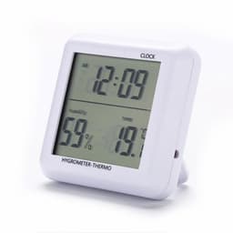 ABS Household Electronic Temperature Humidity Meter Digital Luminous Thermometer