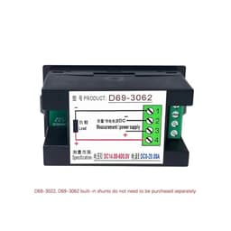 LCD 4 in 1 DC Power Energy Meter Monitor Voltmeter Ammeter