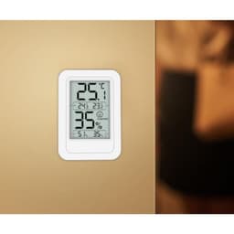ABS Digital Display Temperature Humidity Meter Household Greenhouse Breeding Record Monitoring