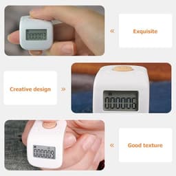 Rechargeable Finger Counter Ring Style Digital Tally Device
