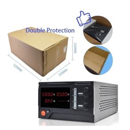 Adjustable DC Regulated Power Supply 300V 10A Voltage Regulator Bench