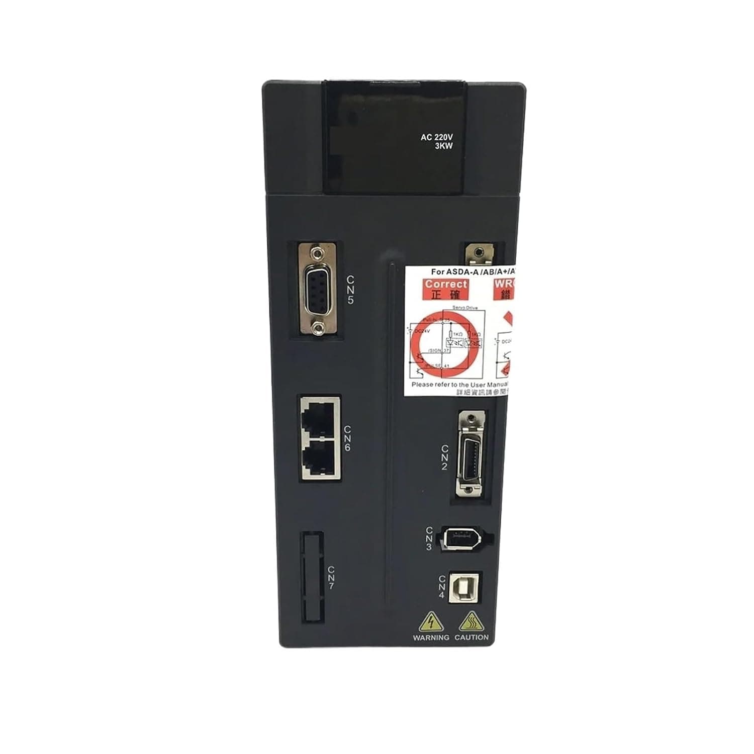 A2 3KW/4.5KW/5.5KW/7.5KW Driver AC Servo 220V 3PH ASD-A2-3023-L/E/M,ASD-A2-4523-L,RS-485(ASD-A2-3023-L)
