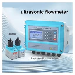 Flowmeter Wall-Mounted Liquid Flow Sensor RS485 4-20mA Signal Output(DN15-100)