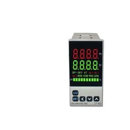 0-10V Input LED Display Intelligent PID Temperature Controller 48x96mm, SSR/Relay/4-20mA/0-10V Output(SSR Output 1Alarm)