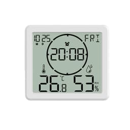 Temperature and Humidity Meter Clock Household Thermometer High-Precision Multi-Function Electronic Hygrometer