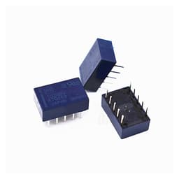 10PCS/lot Signal Relay TQ2-3V TQ2-5V TQ2-12V TQ2-24V TQ2 12V TQ2-48V 5VDC 12VDC 1A 10PIN Two Open and Closed(TQ2-3V)