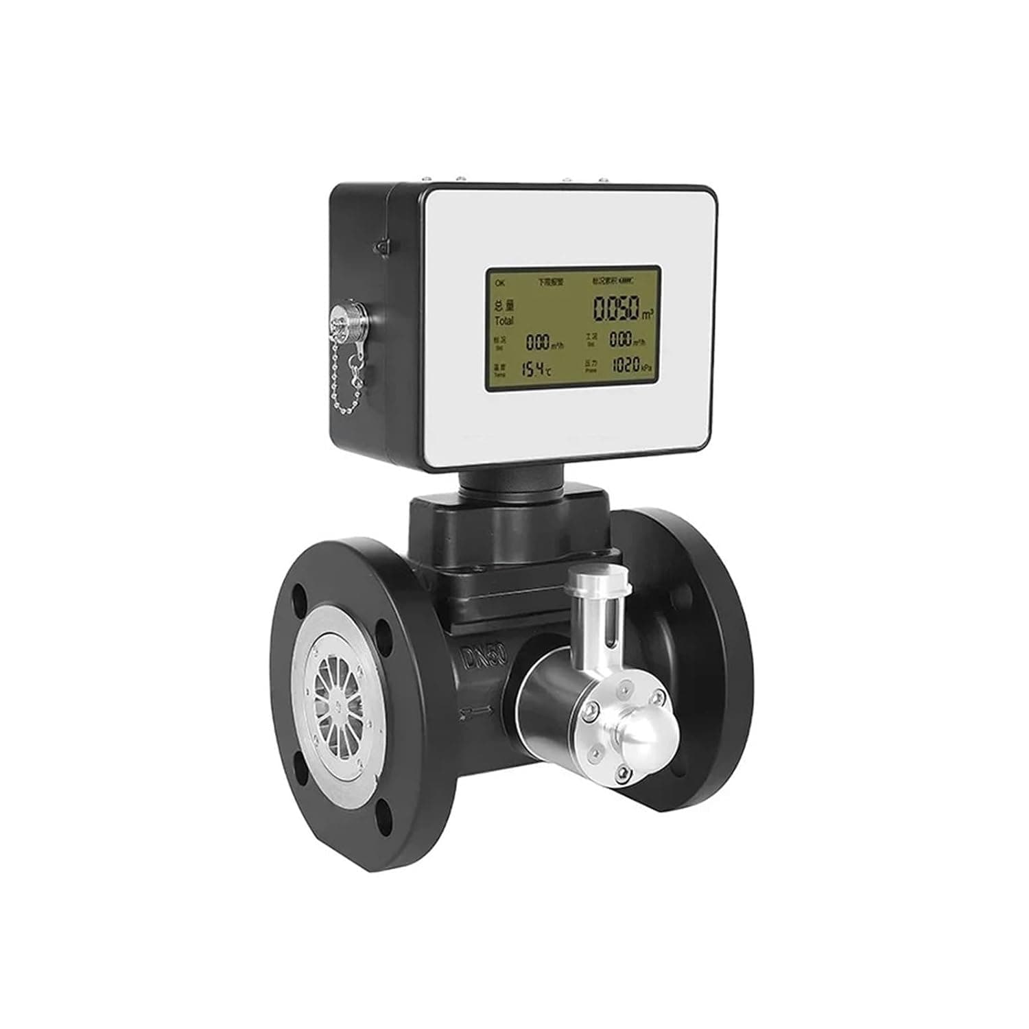 Electronic Flowmeter Digital Sensor with LCD Display