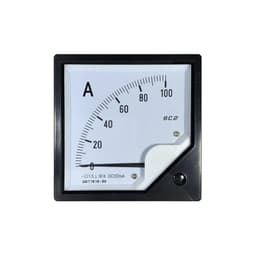 6c2 0-20mA Frequeancy Converter Ammeter Pointer Ac30a 50A 75A 100A 150A 200A 50Hz Frequency Meter Transmitter Instrument 1Pcs(DC750A 20mA)