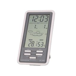 DC801 Large LCD Digital Indoor/Outdoor Temperature Thermometer Hygrometer Humidity Meter Clock