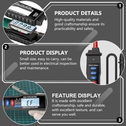 Handheld Multimeter 600v Digital Voltage Tester Tool