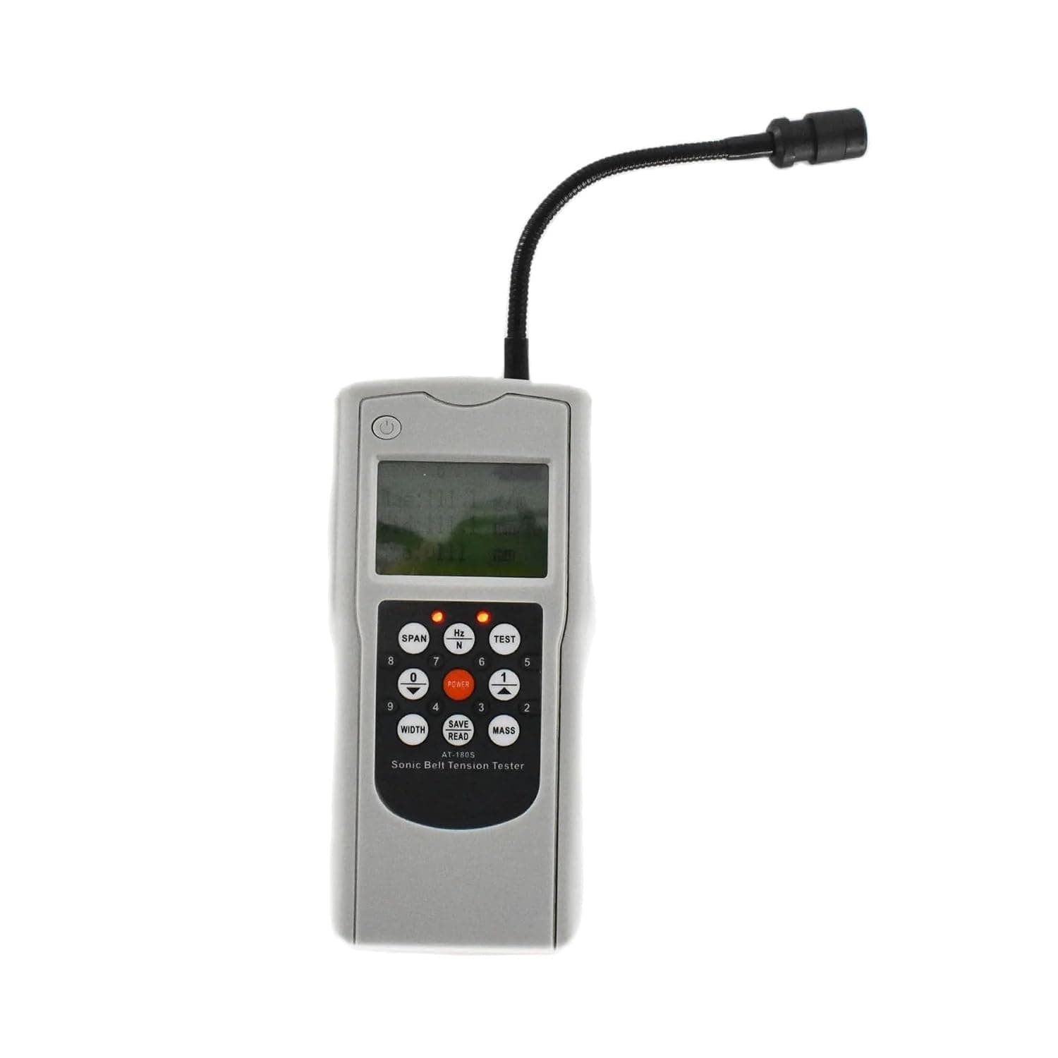 Dynamometer AT-180S Digital Belt Tension Tester Portable Vibration Frequency Meter Gauge 10-680HZ