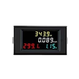 LCD 4 in 1 DC Power Energy Meter Monitor Voltmeter Ammeter
