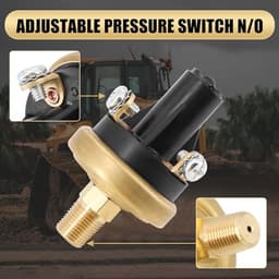 4-7 PSI Adjustable Oil Pressure Switch 1/8-27 NPT N/O Sensor