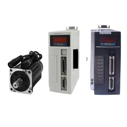 Servo Motor 80ST-M02430 220V 750W AC 2.39N.M. 3000RPM 0.75KW servomotor Single-Phase ac Drive Permanent Magnet Matched Driver(Only Motor M1)