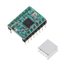 4pcs Stepper Motor Driver Board, 35v Microstepping Control Module