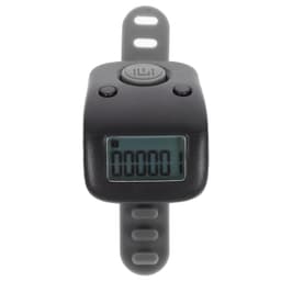 Adjustable Ring Fit Electronic Digital Finger Counter Black