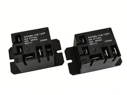 2 Pcs NT90-AC220-10X Mini Power Relay, SPDT 1NO 1NC 30A 40A Contact Rating 220VAC Coil PCB Mount Relay