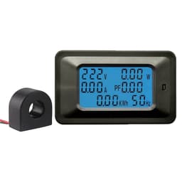 1pc AC 22KW 110 220V Digital Voltmeter Ammeter 100A Current Voltage Meter Power Energy Amps Volt Wattmeter Tester Detector(100A)