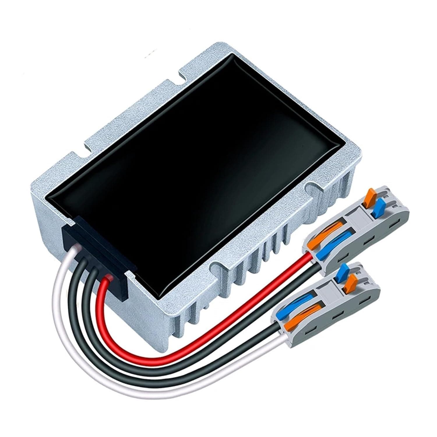 9-36V 12V 24V to 12 Volts Voltage Stabilizer DC Boost Buck Converter Car Power Supply 1A to 30A Step Up Down Waterproof(1A ABS Plastic,9-23V-12V)